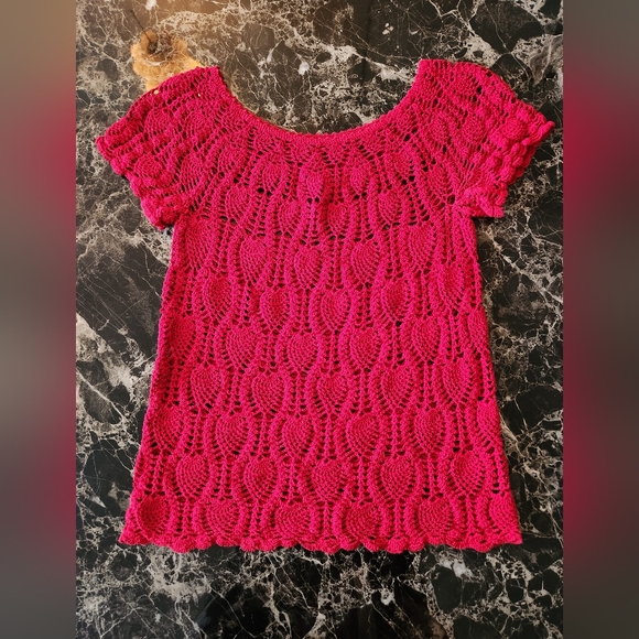 Handmade Crochet Top - Picture 1 of 3